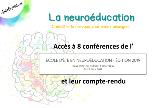 Conférence sur le cerveau et l’enseignement