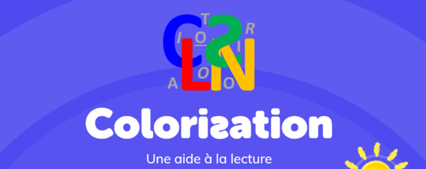 Colorisation, un complément de logiciel pour aider à la lecture