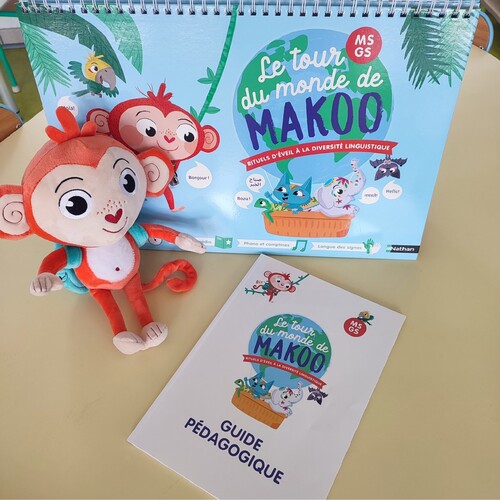 "Le tour du monde de Makoo" ou comment éveiller à la diversité linguistique en maternelle